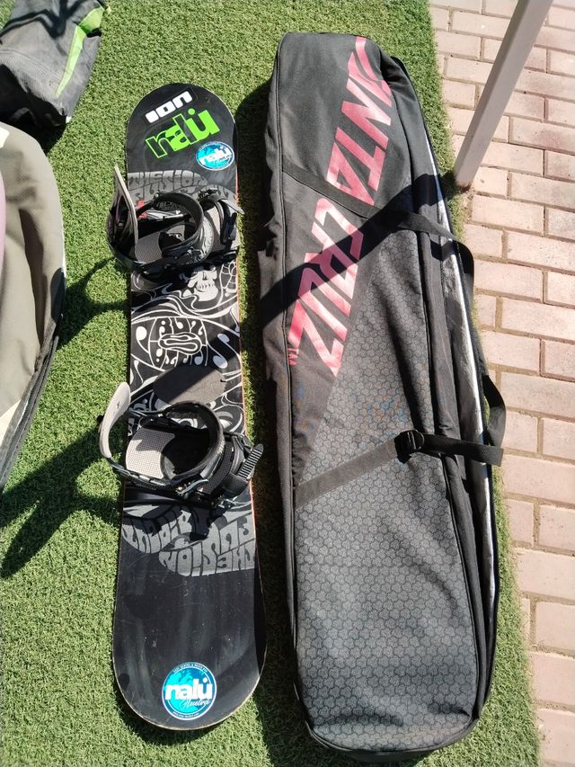 Tabla Snowboard Santa Cruz 154 + Funda