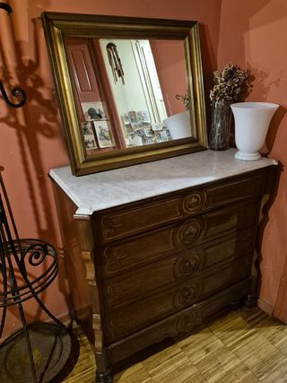 ÚLTIMOS DÍAs. Antigua cómoda catalana Isabelina de