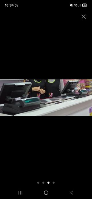 TPV con 2 pantallas, 2 básculas y software