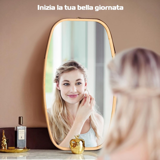 Specchio Ovale da Parete, Specchio Sospeso per App