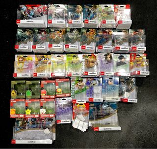Caixas Amiibo e Lanternas Nintendo