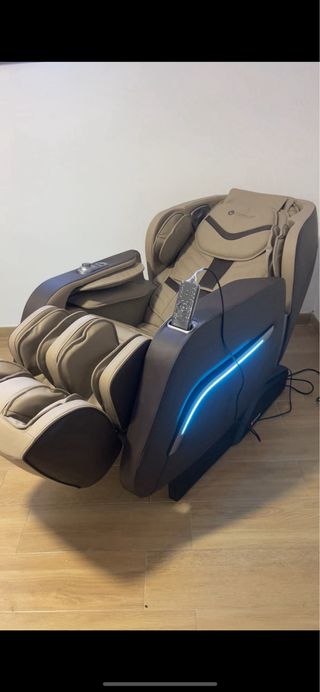 Sillón de Masaje Beige y Marrón