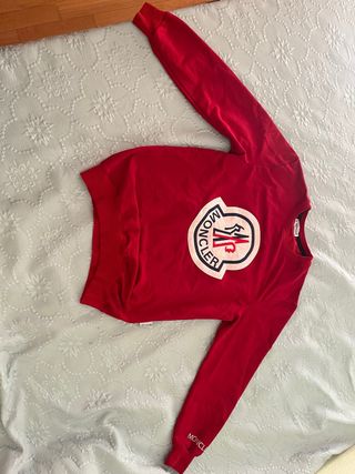 Sudadera Moncler Roja