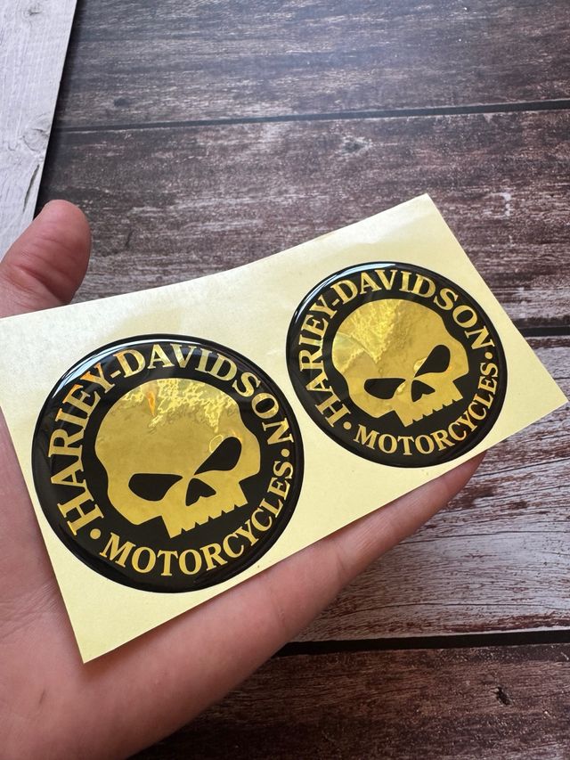 EMBLEMAS HARLEY DAVIDSON CARENADO DEPOSITO MOTO