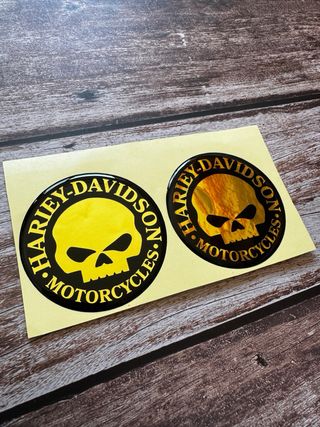 EMBLEMAS HARLEY DAVIDSON CARENADO DEPOSITO MOTO