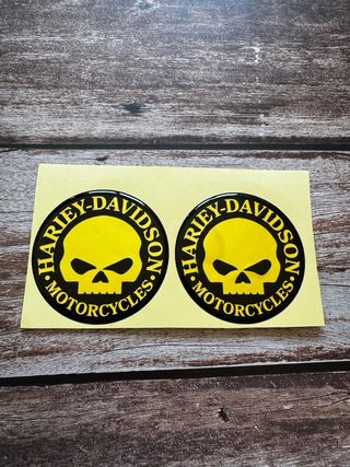 EMBLEMAS HARLEY DAVIDSON CARENADO DEPOSITO MOTO