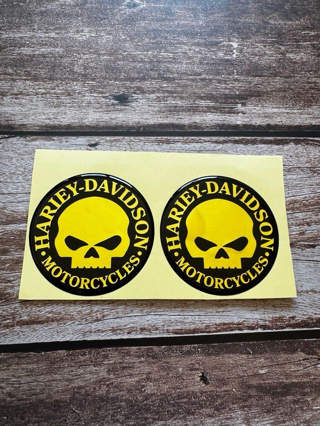 EMBLEMAS HARLEY DAVIDSON CARENADO DEPOSITO MOTO