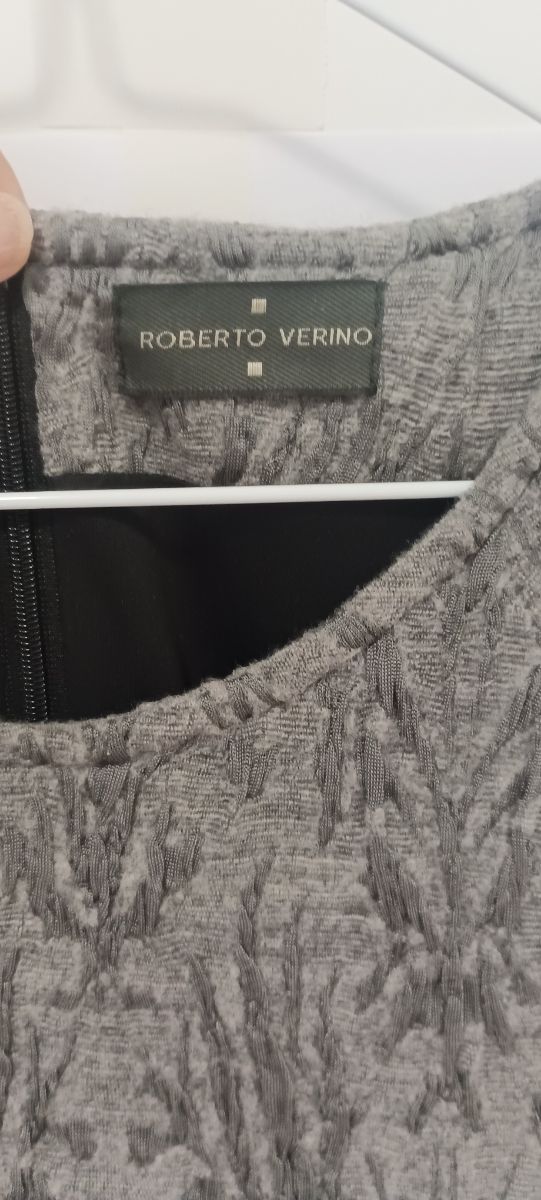 Vestido Roberto Verino Gris Punto