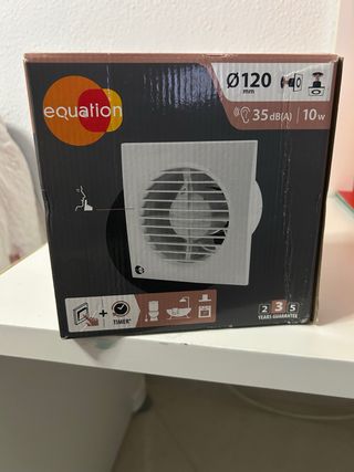 Extractor de humos - Zoom baño