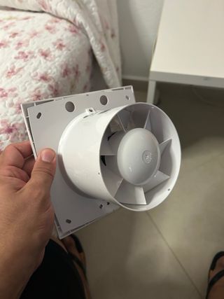 Extractor de humos - Zoom baño