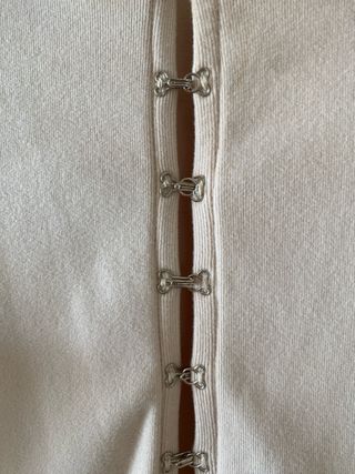 Camisa Amelie Teje Beige Talla XS