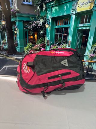 Mochila 40L Senderismo Gym Rosa