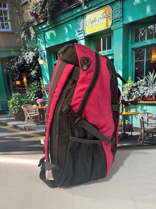 Mochila 40L Senderismo Gym Rosa