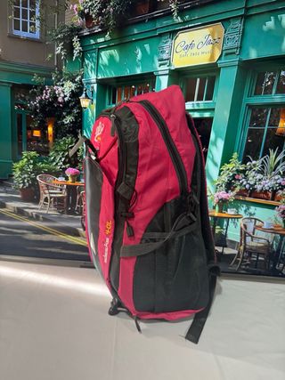 Mochila 40L Senderismo Gym Rosa