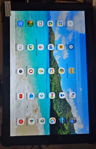 Tablet PC Negra y Multicolor
