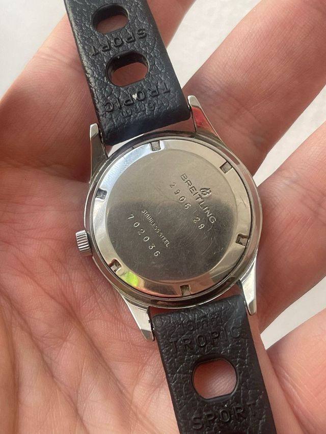 Reloj Breitling Geneve Militar Acero