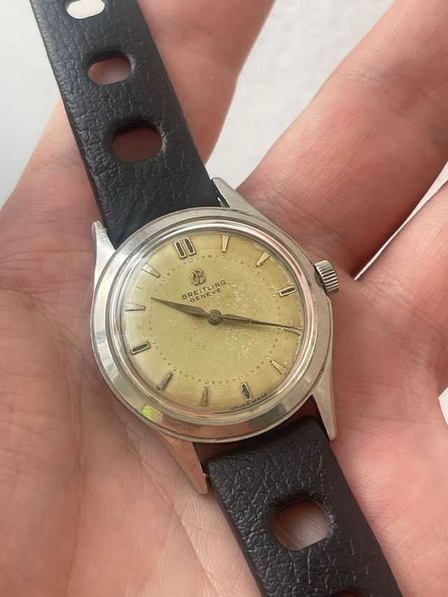 Reloj Breitling Geneve Militar Acero