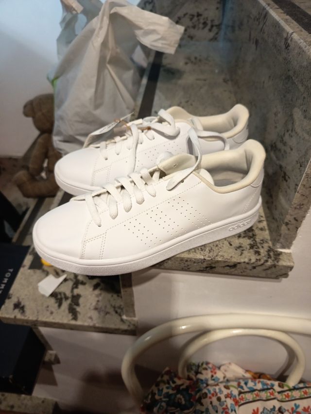 Zapatillas Adidas Blancas Advantage