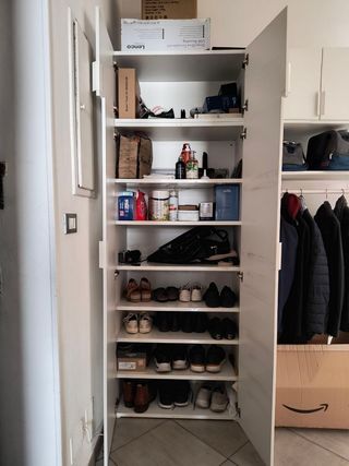 Armadio IKEA PLATSA appendiabiti bianco