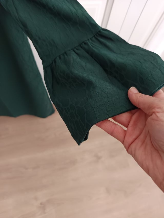 Vestido de entretiempo elástico