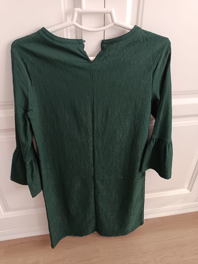 Vestido de entretiempo elástico