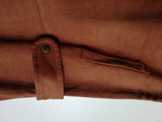 Vestido pichi ante marrón T. M