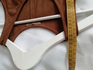 Vestido pichi ante marrón T. M