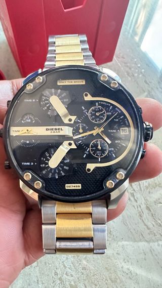Reloj Diesel DZ7459 Negro y Dorado
