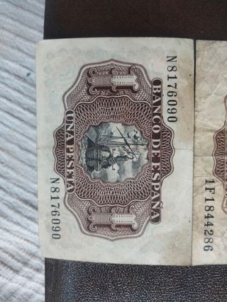 Billete 1 peseta 1953 Banco de España