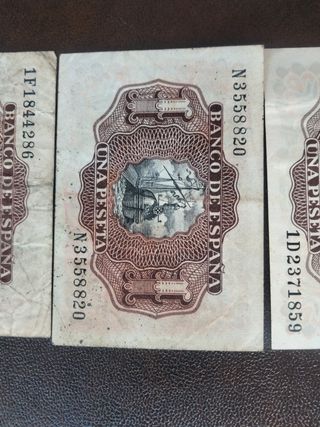 Billete 1 peseta 1953 Banco de España