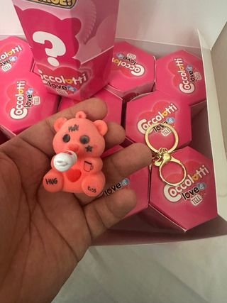 Coccolotti Surprise Peluche Orsetto Portachiavi