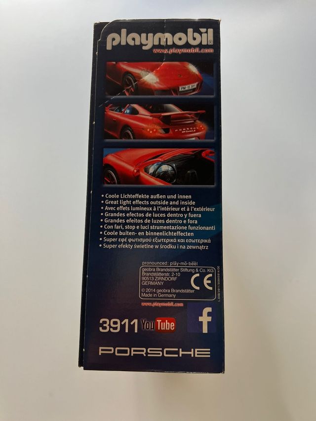 Playmobil Porsche 911 Carrera S 3911