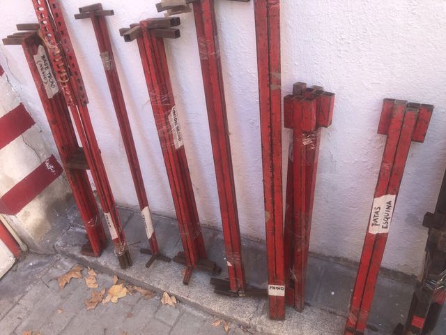 Estructura para mercadillo