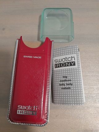 Caja Swatch Irony Roja