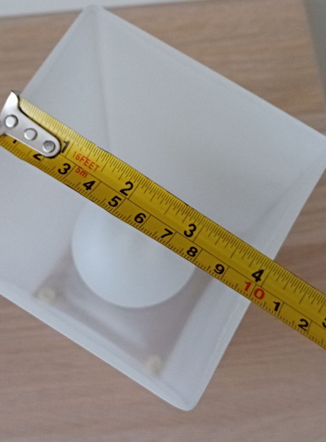 Lámpara de cristal al ácido