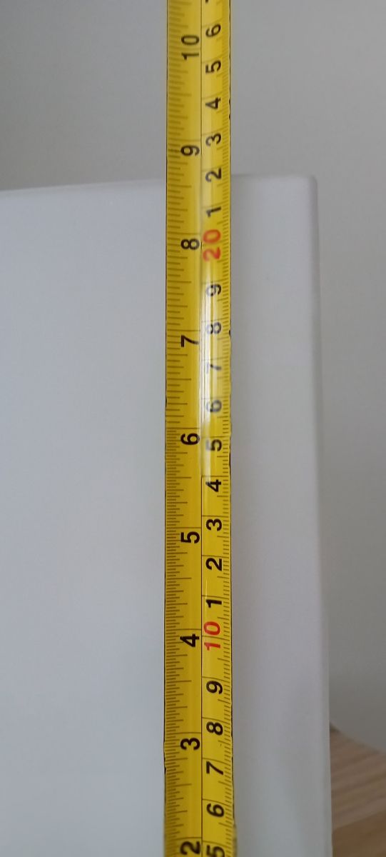 Lámpara de cristal al ácido