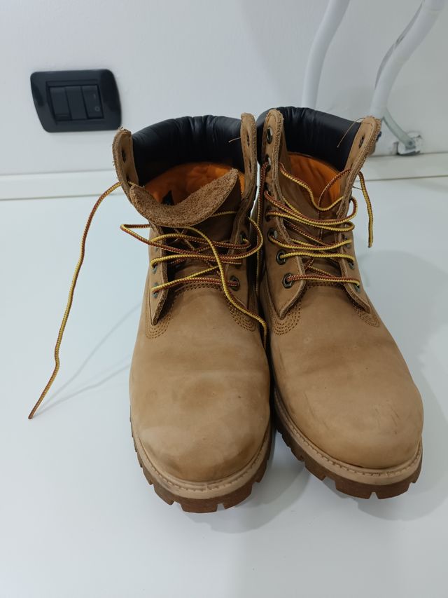 Boot Timberland Scamosciato Giallo Tg. 43