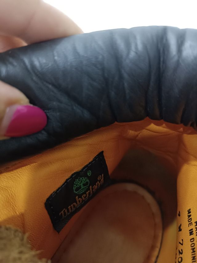 Boot Timberland Scamosciato Giallo Tg. 43