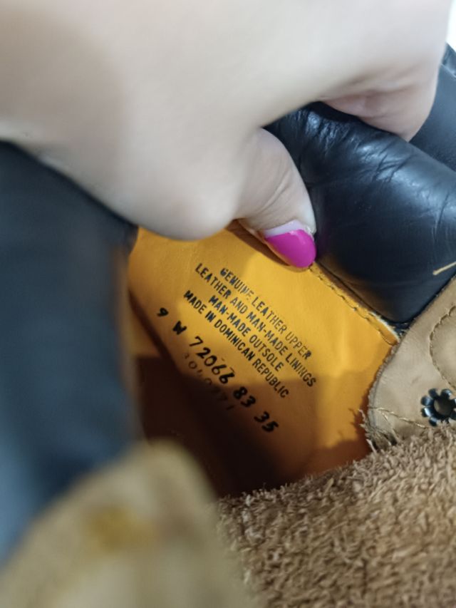 Boot Timberland Scamosciato Giallo Tg. 43