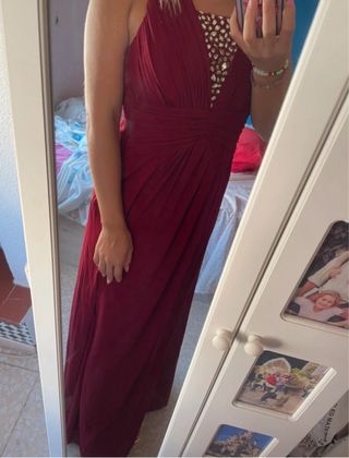 Vestido de fiesta rojo