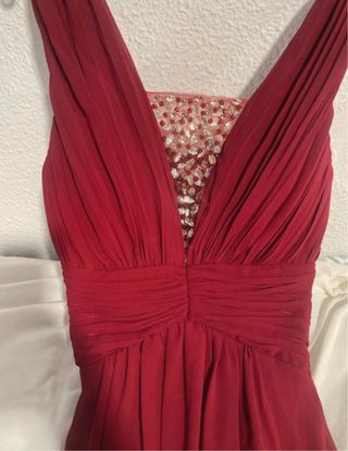 Vestido de fiesta rojo