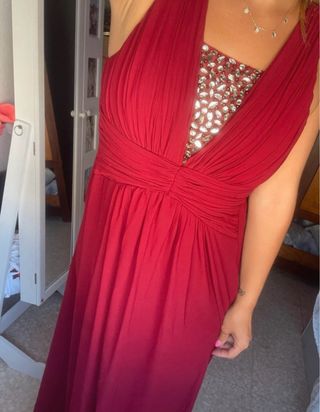 Vestido de fiesta rojo