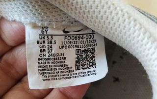 Zapatillas Nike Air Force 1 Talla 38.5