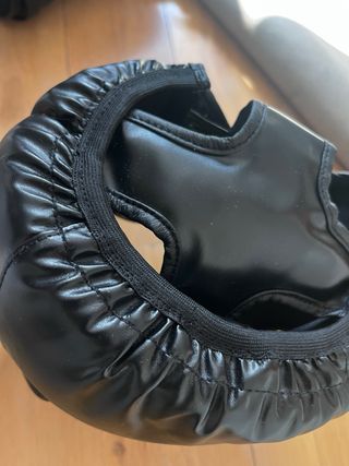 Casco Protección Boxeo Defensa Personal Negro