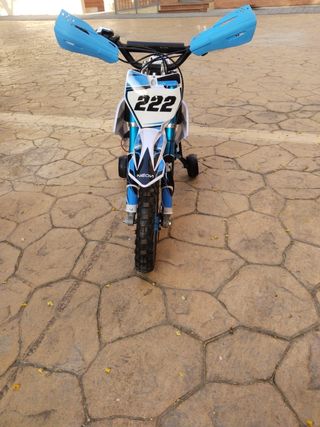 Moto Eléctrica Infantil NEON Azul