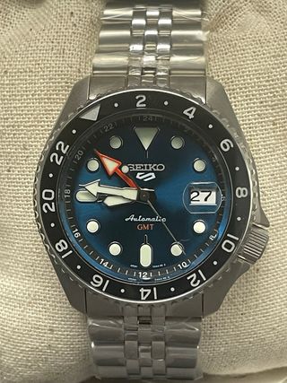 Reloj SEIKO 5 Sport GMT “Velocity Blue” SSK045K1