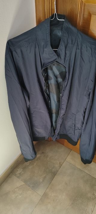 Cazadora reversible camuflaje