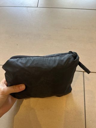 Sobre-pantalón impermeable Quechua negro mujer