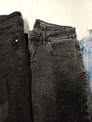 Pantalones vaqueros Bershka skinny negros