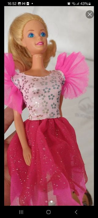 Vestido para muñeca Barbie 